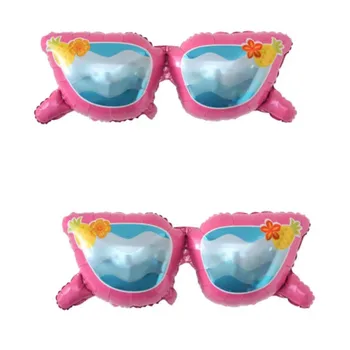 3 шт Новые летние Солнцезащитные очки в форме воздушного шара из алюминиевой пленки Для детского дня рождения, танцевальной вечеринки, воздушных шаров