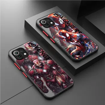 Marvel Avengers Alliance Чехол для Телефона Xiaomi Mi 9T 12T Pro 10T Note 10 Lite 13 Ultra 11T 12X12 13 Pro 11 Lite Чехол Матовый