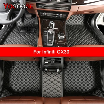 Автомобильные коврики YOGOOGE на заказ для Infiniti QX30, Автоаксессуары, коврик для ног