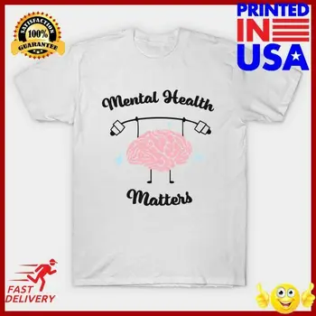 Вопросы психического здоровья с помощью футболки Brain 7640621