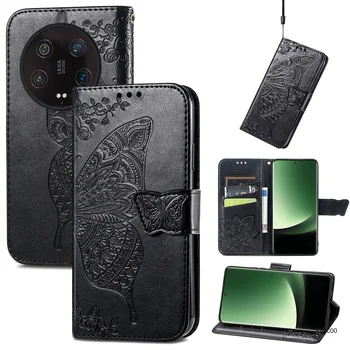 Держатель Телефона Для Xiaomi 13 Ultra 13Ultra Redmi Note 12 12S 12Pro Note12Pro Plus 4G 2304FPN6DC 2209116AG Кожаный Чехол-бумажник с зажимом
