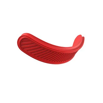 Для Apple AirPods Max Силиконовый чехол для оголовья, моющийся чехол для подушки, многофункциональный защитный чехол, красный