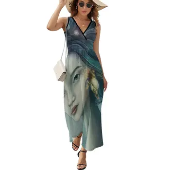 Знак Зодиака Рыбы Платье без рукавов Летняя юбка Эстетичная одежда Платье винтажное