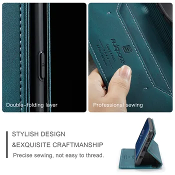 Новый стиль для Samsung S8 Plus Case Кожаный винтажный чехол для телефона на Hoesje Samsung Galaxy S8 Plus Case Откидная магнитная крышка кошелька S